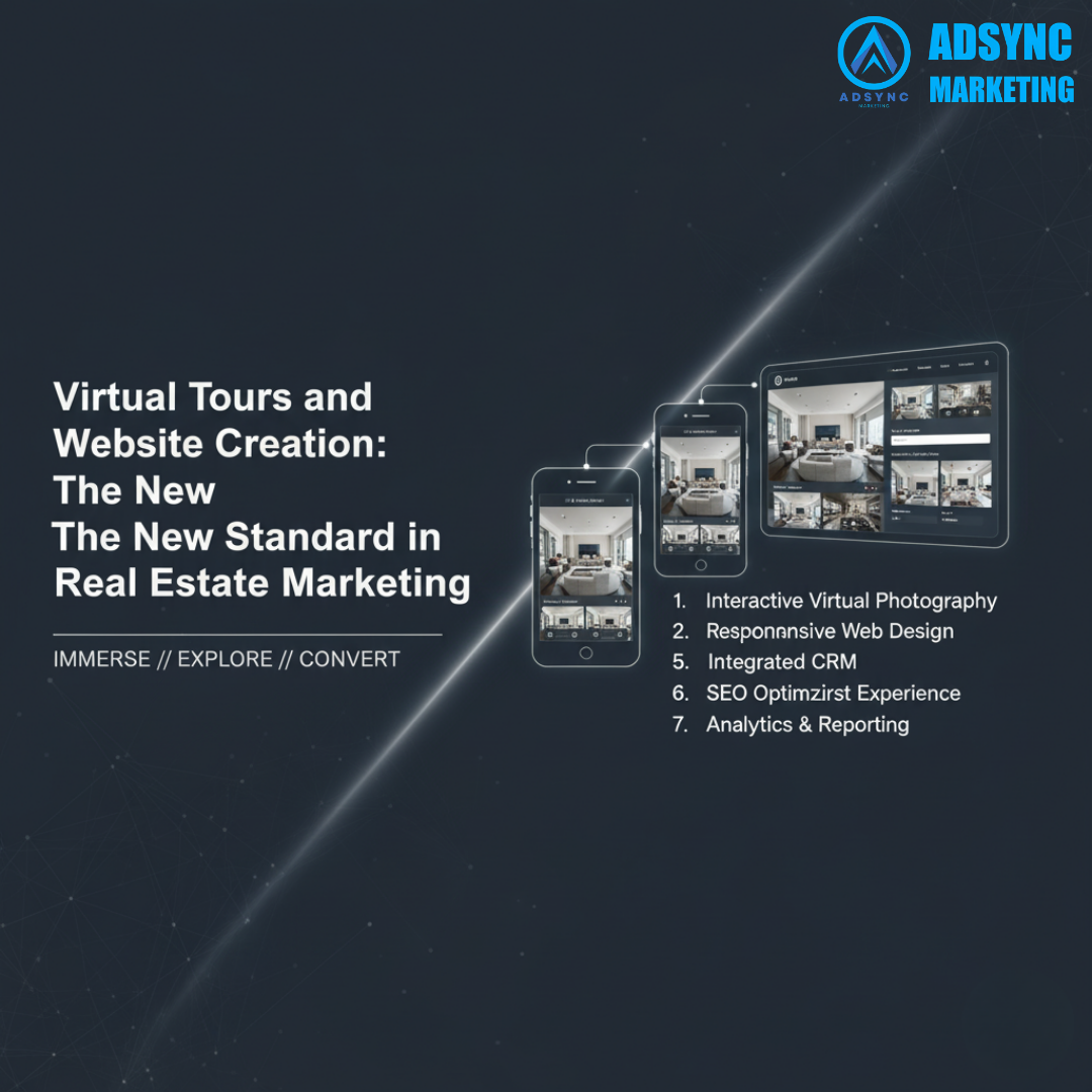 Virtual Tours and Website Creation: The New Standard in Real Estate Marketing