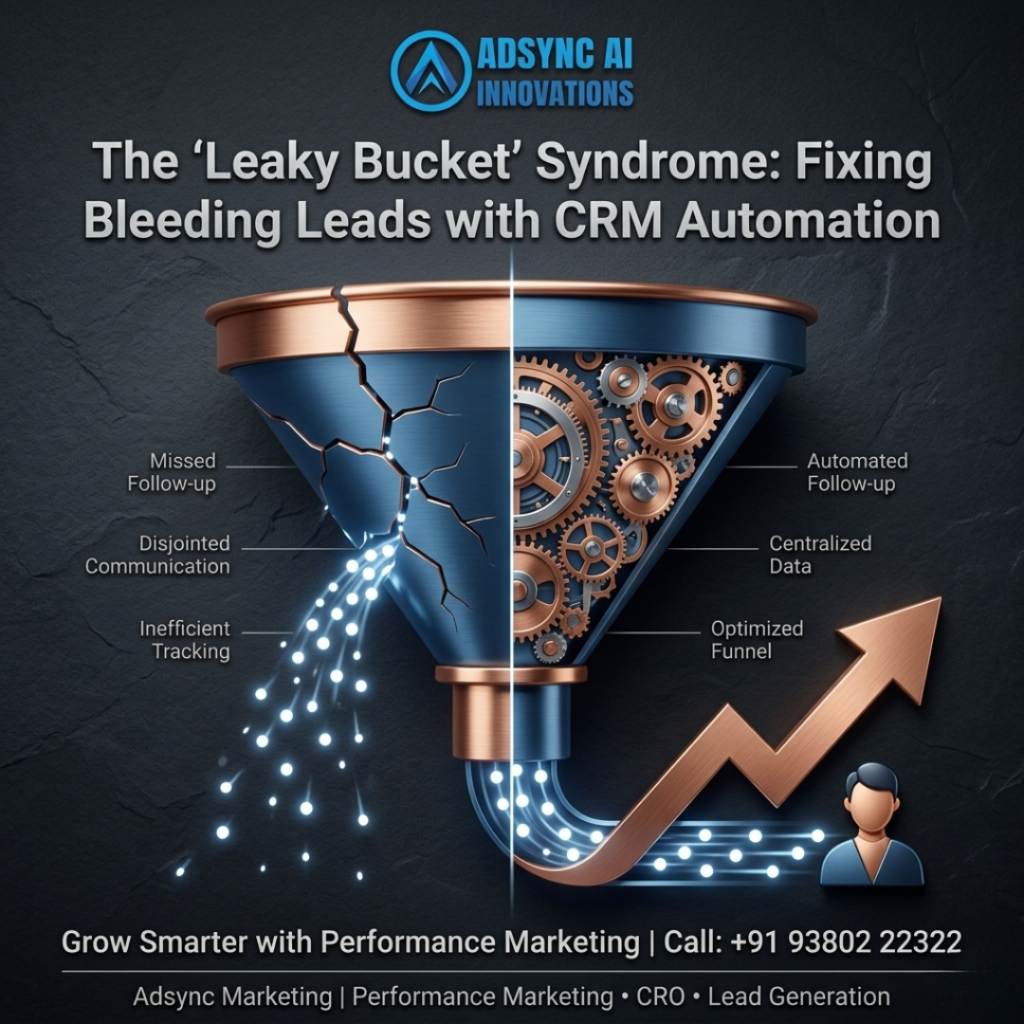 The “Leaky Bucket” Syndrome: Why Your Business is Bleeding Leads (And How CRM Automation Fixes It)