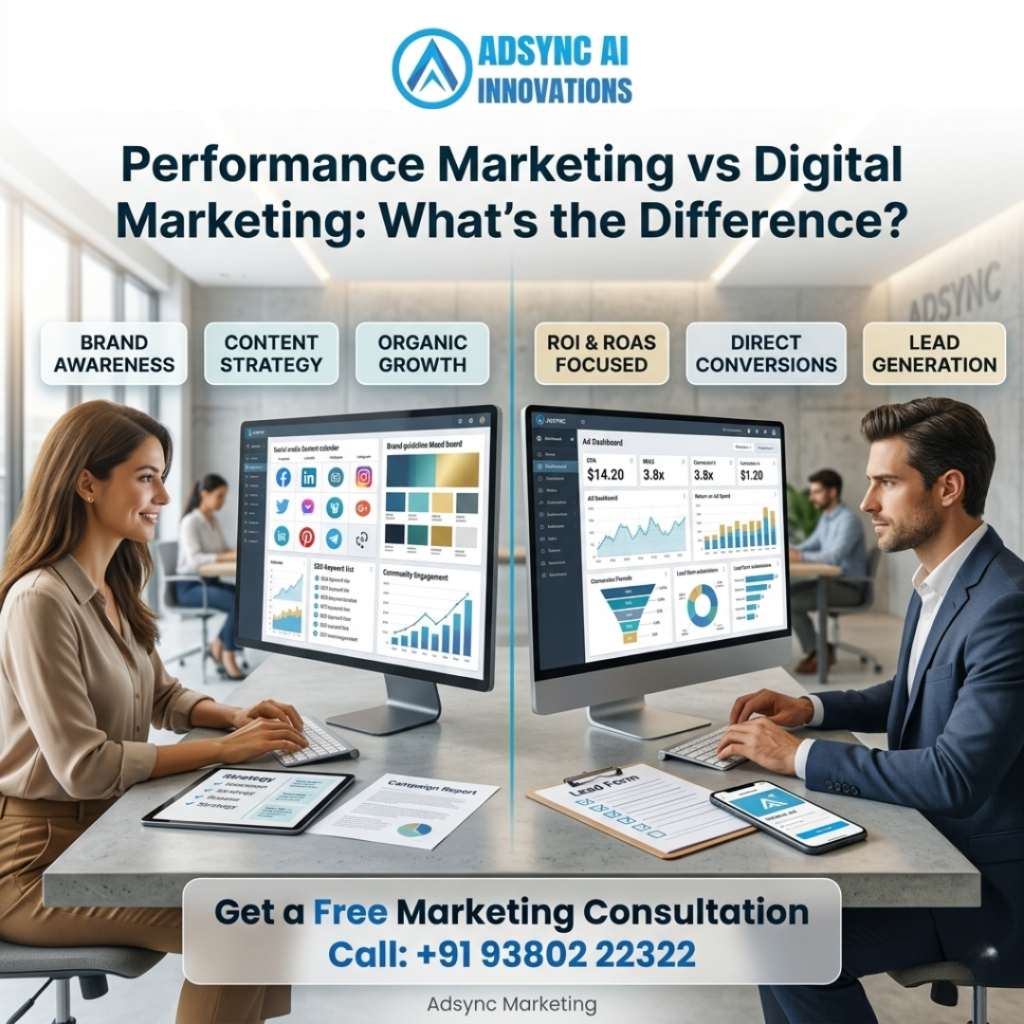 Performance vs Digital Marketing: What’s the Difference?