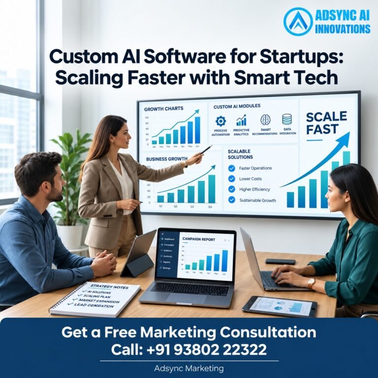 Custom AI Software for Startups: Competitive Advantage Through Smart Tech