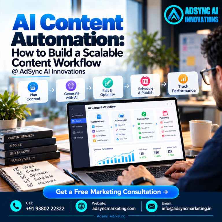 AI content automation Bangalore