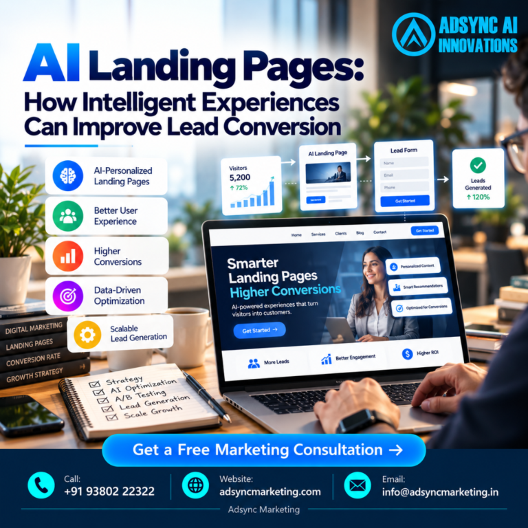 AI Landing Page Bangalore: Turn Traffic into High Leads