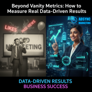 measuring real data driven results in digital marketing